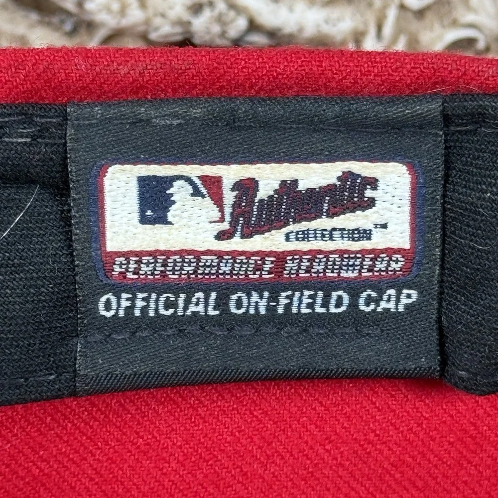 Washington Nationals Fitted Cap Red 7 1/2 New Era 59FIFTY USADA MLB